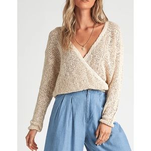 Women’s Billabong small sweet bliss wrap sweater
